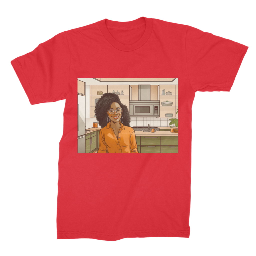 | Rose Melanin Magic | Premium Jersey Adult T-Shirt
