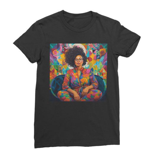Black In Tech Collection | Kaisha | Premium Jersey Women's T-Shirt