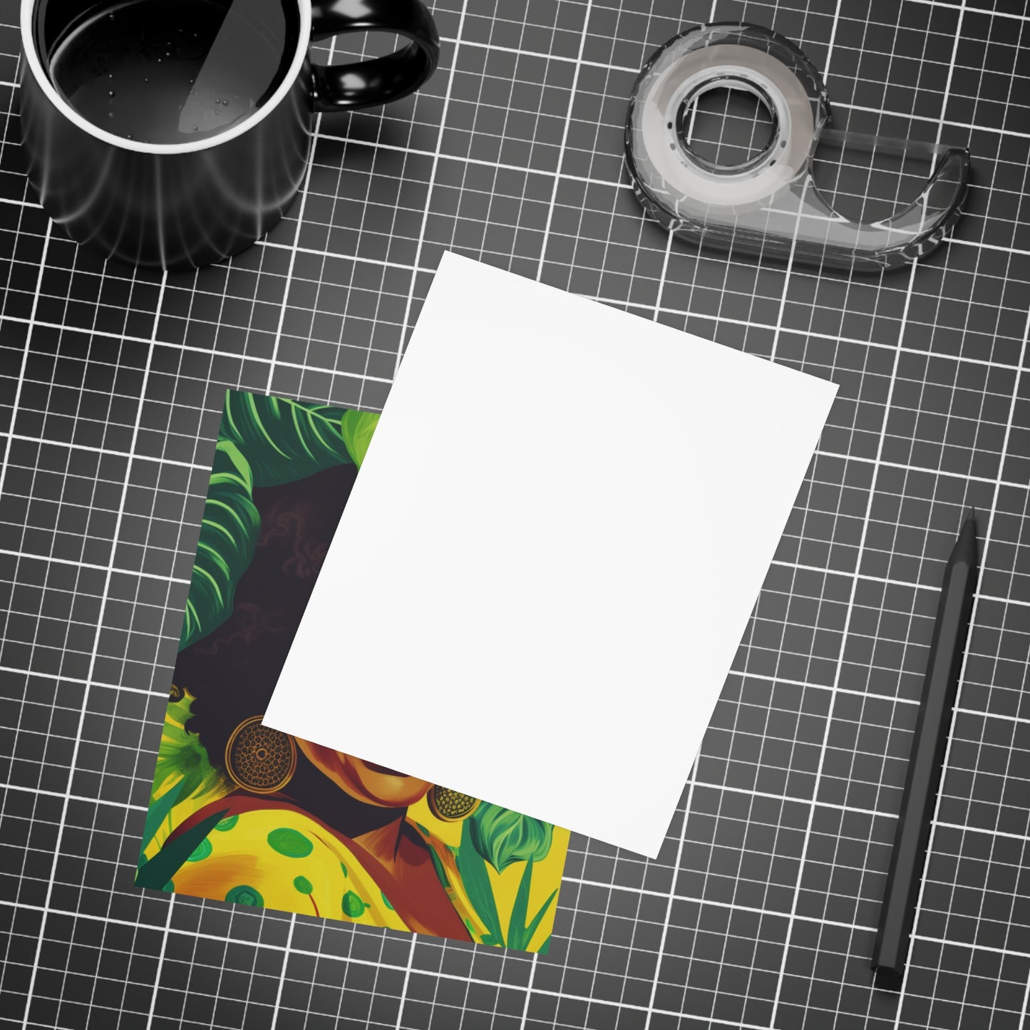 Lemon and Leaves: Lemon Zest | Monica Postcard Bundles (envelopes included) |