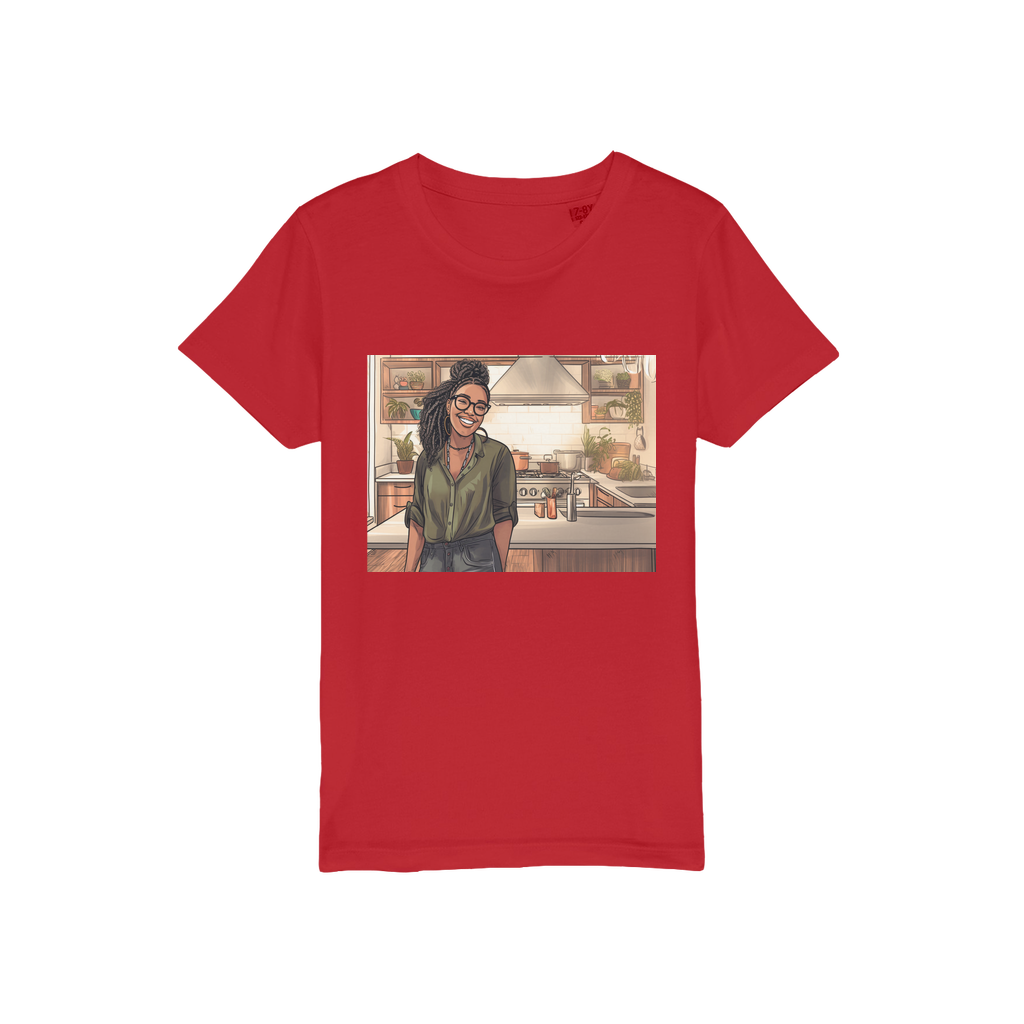 | Janell Melanin Magic | Organic Jersey Kids T-Shirt