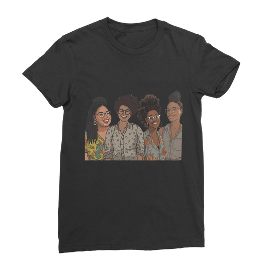 | Women's Collective | Quad Sis| Melanin Magic | Premium Jersey Women's T-Shirt