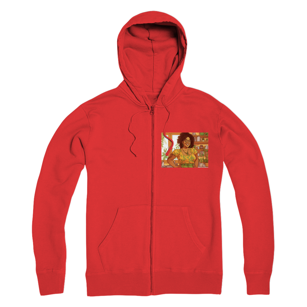 | Lexie Melanin Magic Premium Adult Zip Hoodie