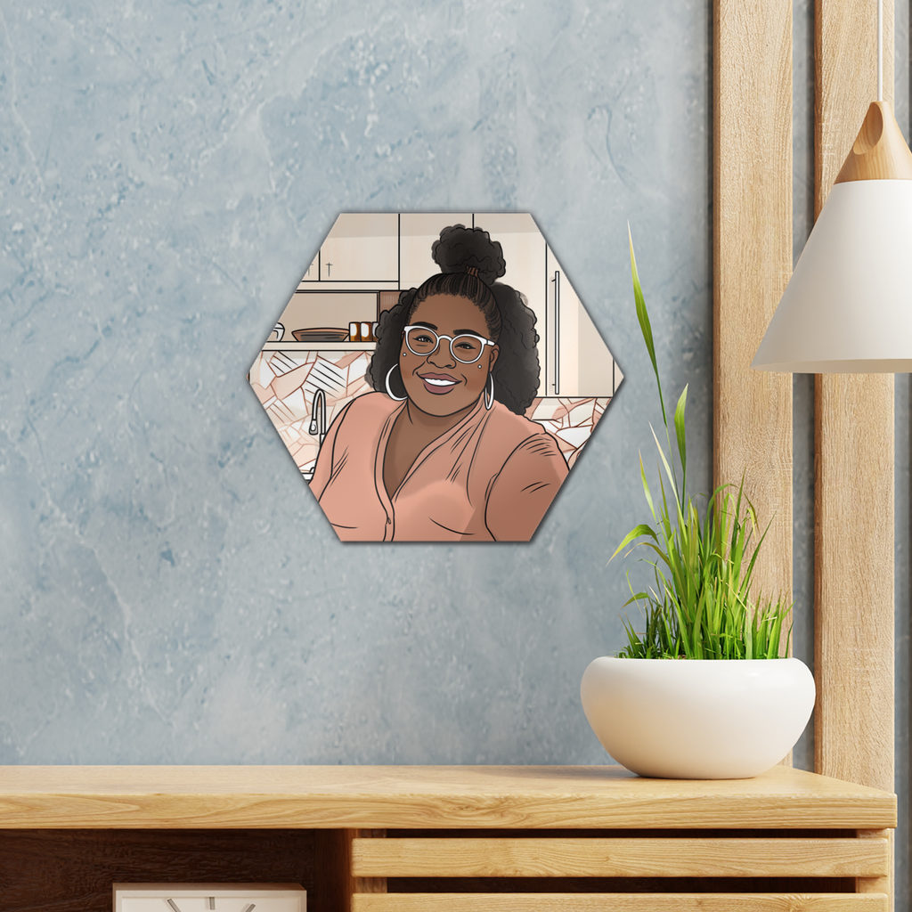 | Everyday Black Girl Magic Collection | Debra Melanin Magic| Wall Tile