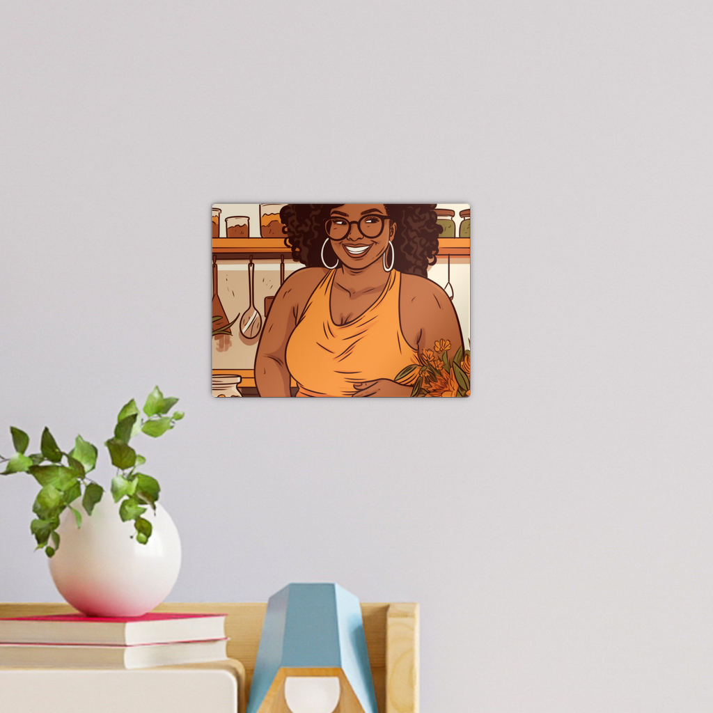 |Sunny Melanin Magic | Wall Tile