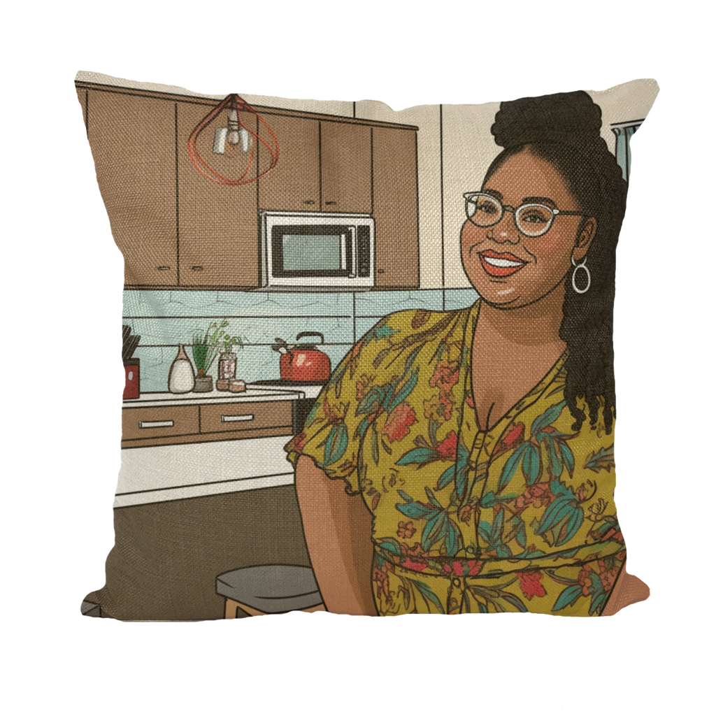 | Everyday Black Girl Magic Collection | Janelle Melanin Magic | Throw Pillows