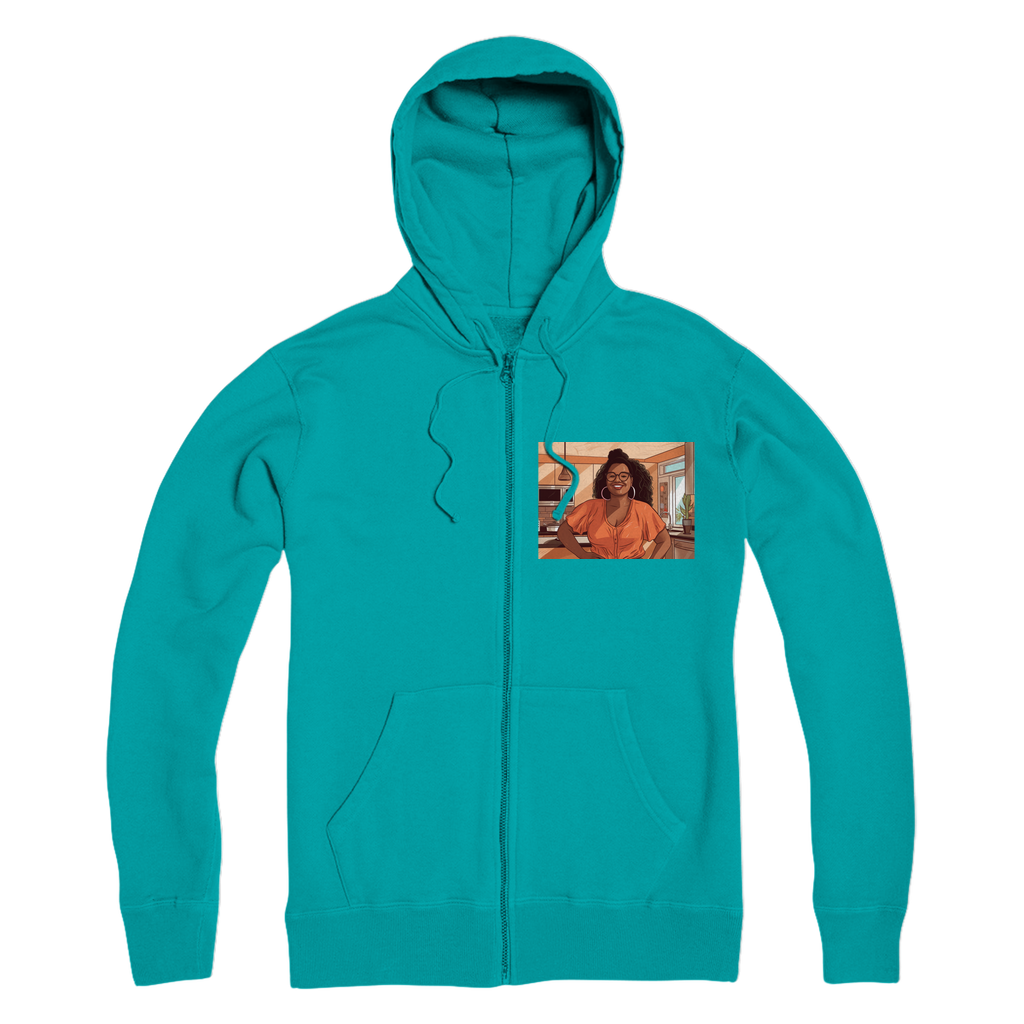 | Grace Melanin Magic | Premium Adult Zip Hoodie