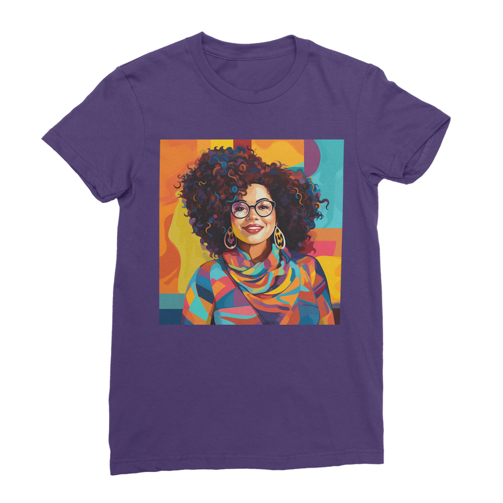 Black In Tech Collection| Maria| Premium Jersey Women's T-Shirt