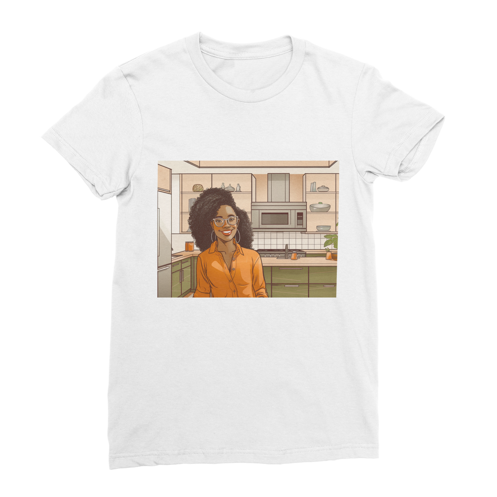 | Rose Melanin Magic | Premium Jersey Women's T-Shirt