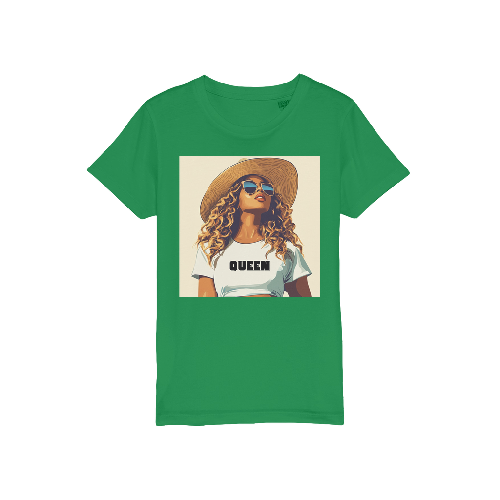 Bey Collection| Queen | #Cowboycater| Organic Jersey Kids T-Shirt