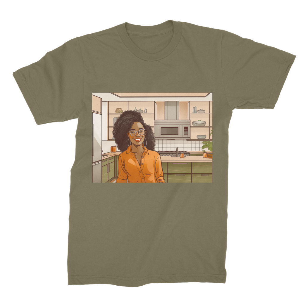 | Rose Melanin Magic | Premium Jersey Adult T-Shirt