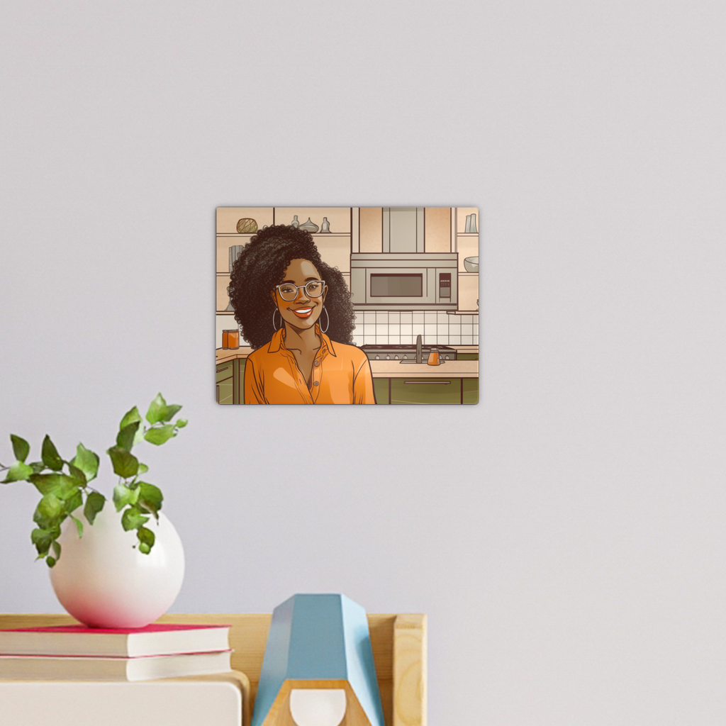 | Rose Melanin Magic | Wall Tile