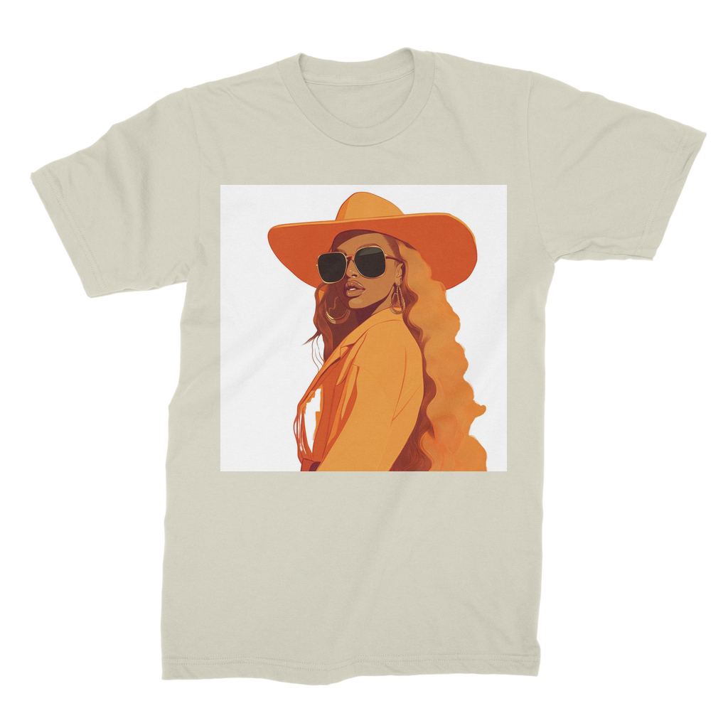 Bey Collection| Orange Diva | #cowboycarter Premium Jersey Adult T-Shirt