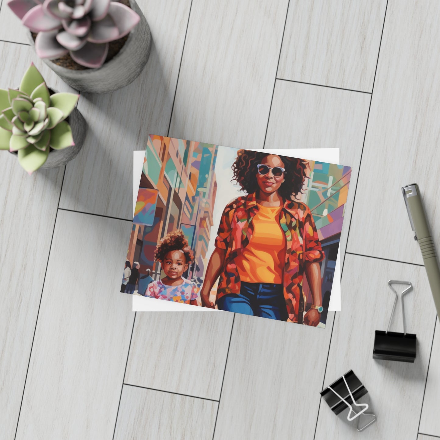 Everyday Black Magic  | Mom and Me | Malia | Postcard Bundles (envelopes included)