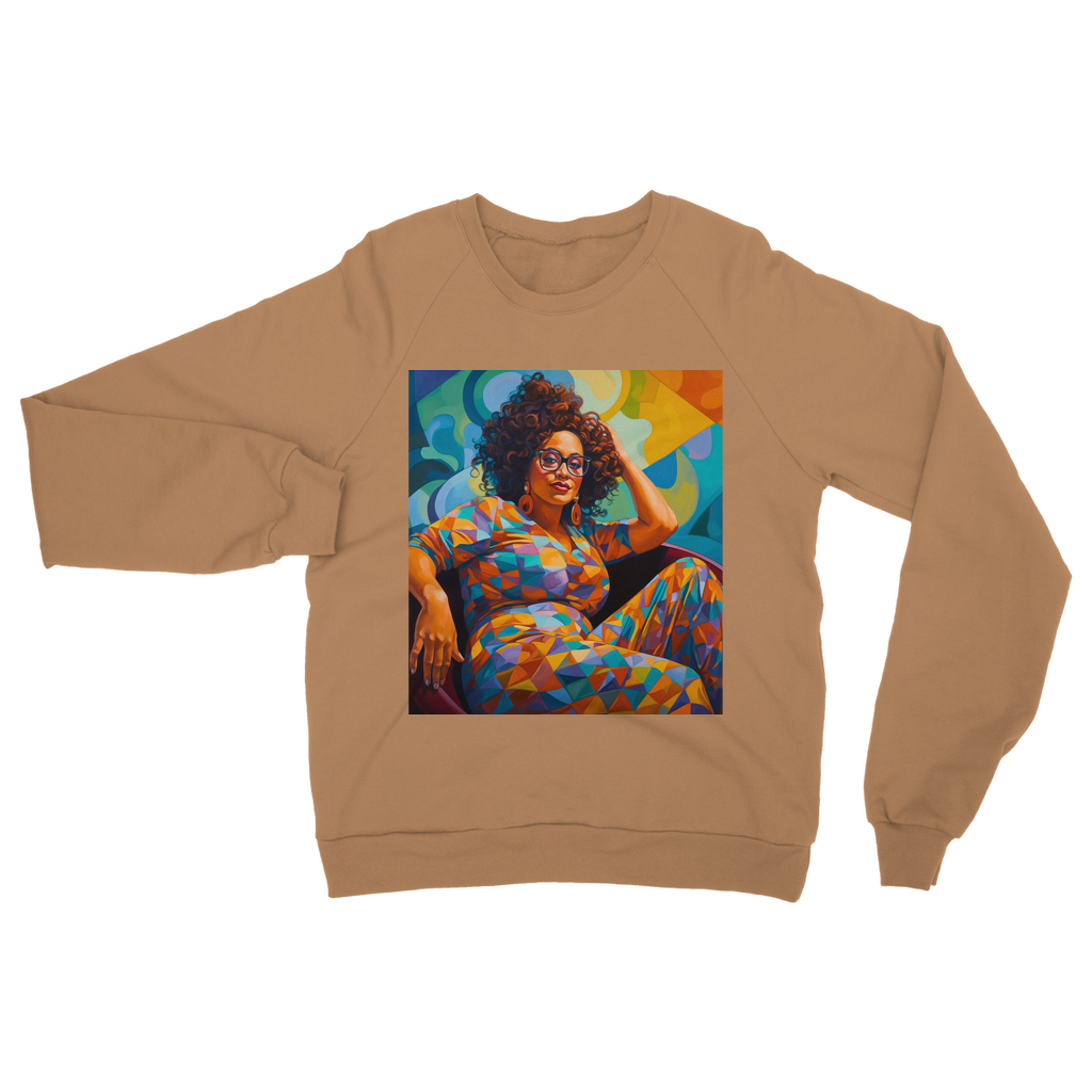Black In Tech Collection | Maiya | Classic Adult Sweatshirt