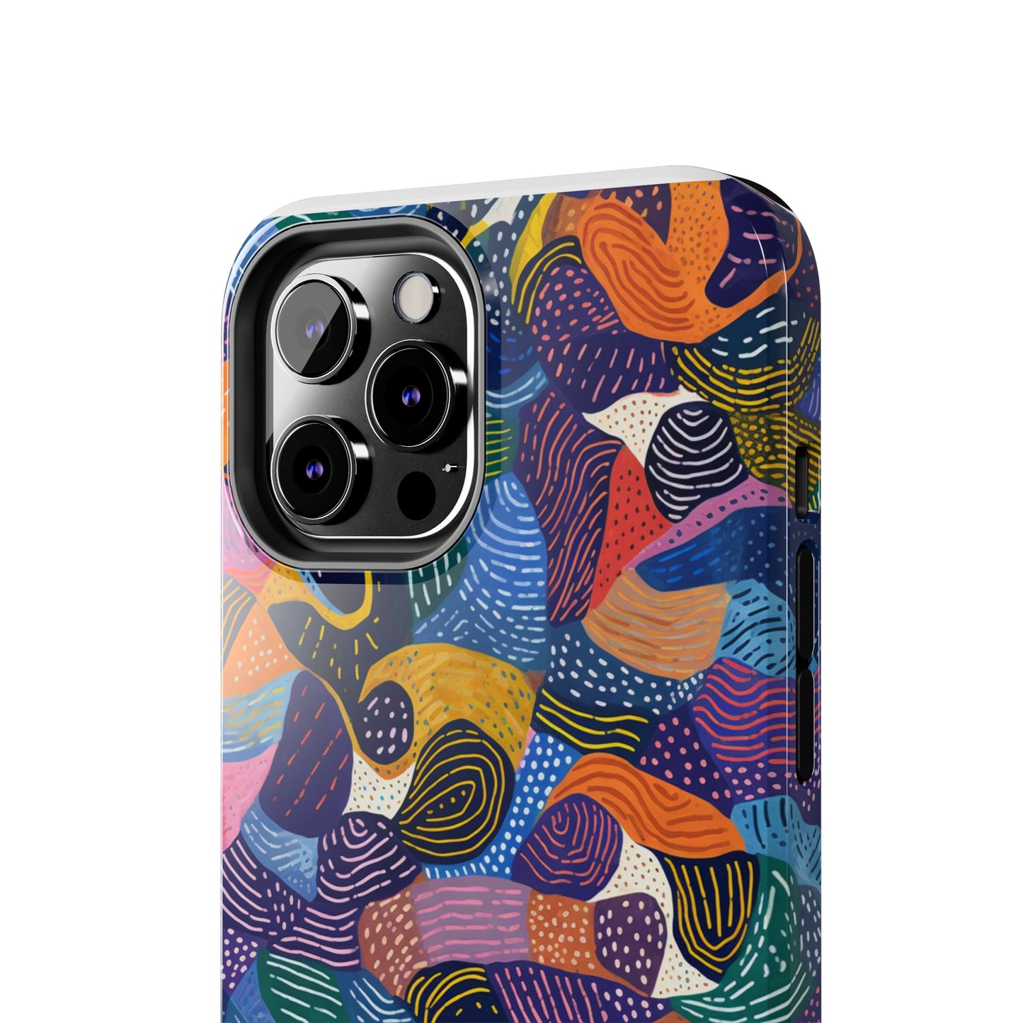 Stylish Kiki Collections iPhone Case | African Wax Print | Tough Phone Case | Shock Dispersion | Protective Cover|