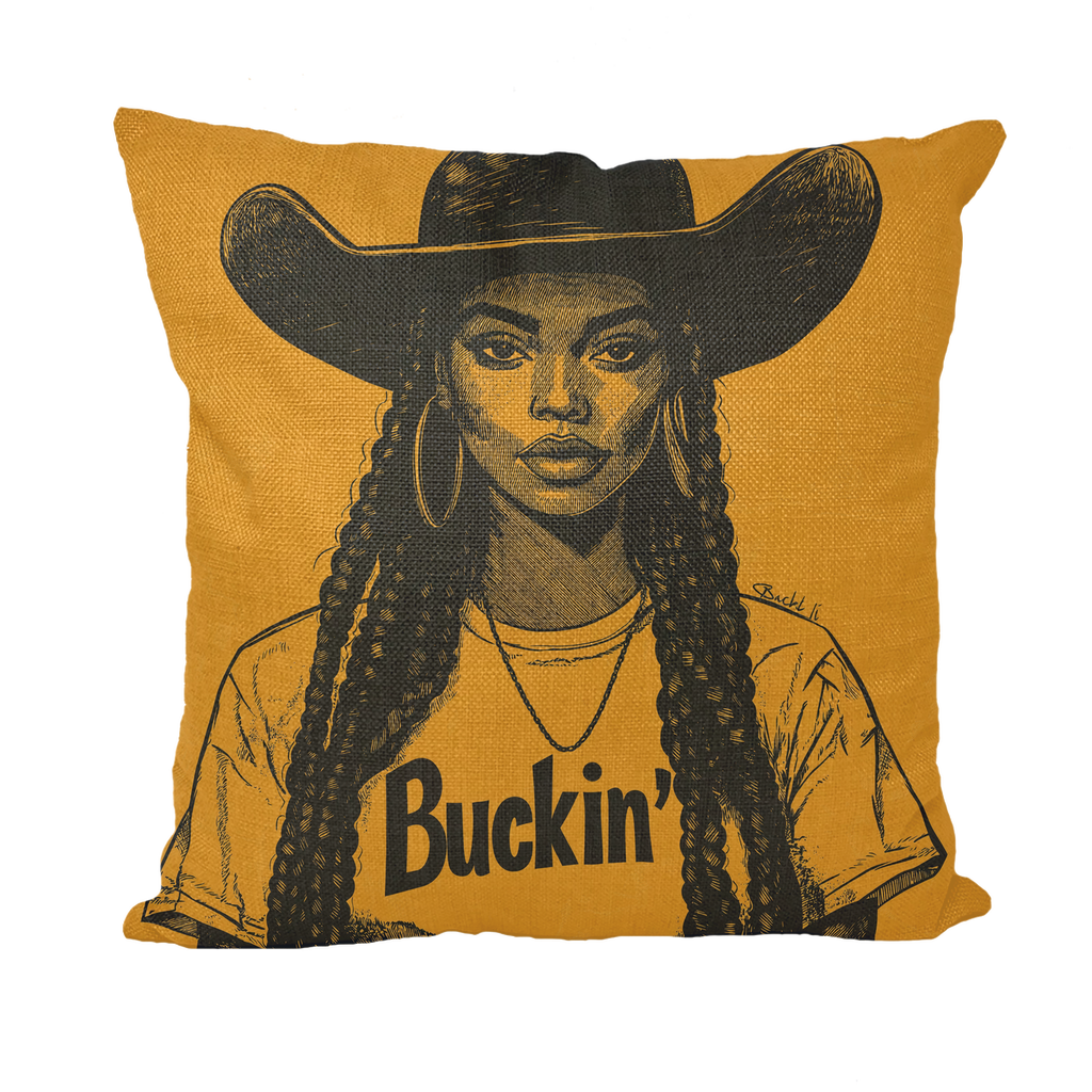 Bey Collection |  Buckin' Throw Pillow with Insert