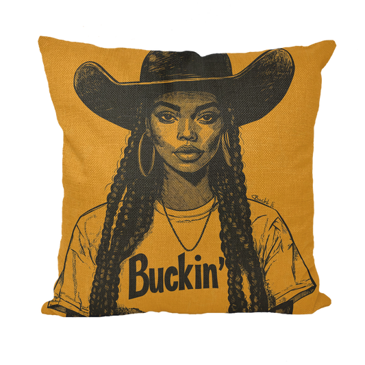 Bey Collection |  Buckin' Throw Pillow with Insert