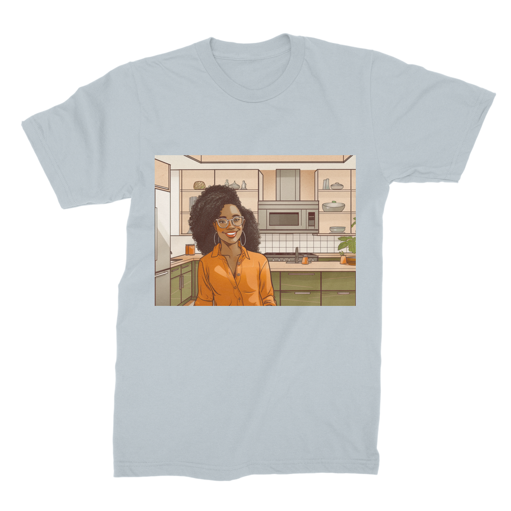 | Rose Melanin Magic | Premium Jersey Adult T-Shirt