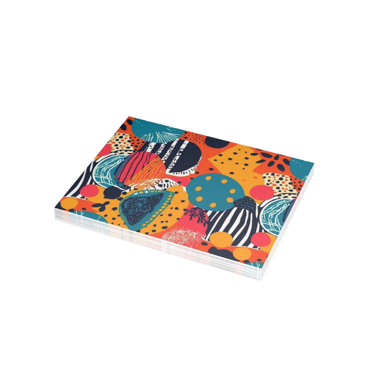 Kalahari Kaleidoscope | African Wax Print Postcard Bundles | Black-Owned | Women-Owned| Envelopes included |