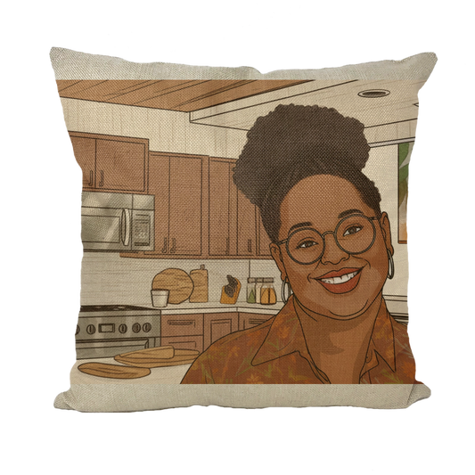 | sheri Melanin Magic| Throw Pillow with Insert