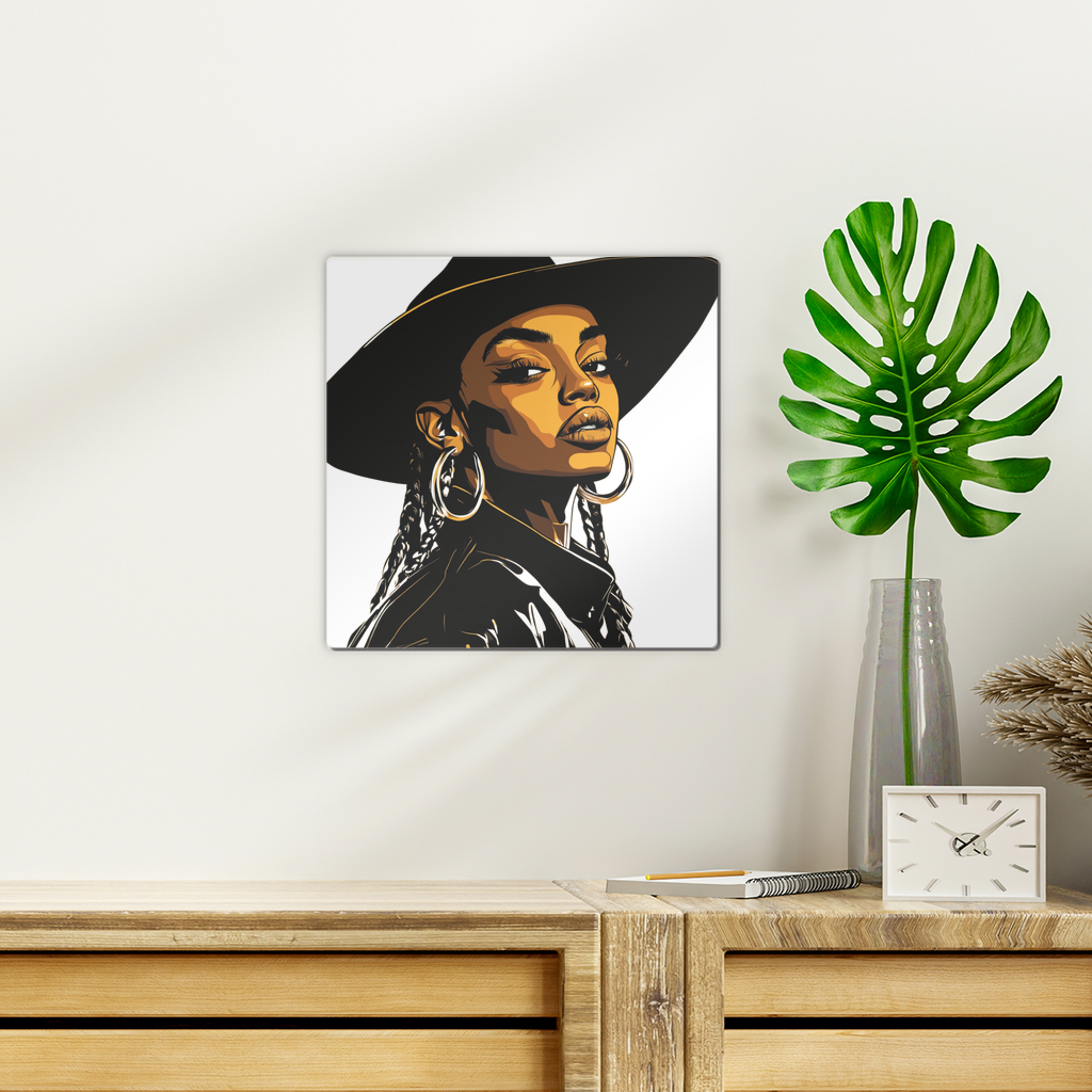 Bey Collection| Dark Cowgirl Diva | #cowboycarter Wall Tile