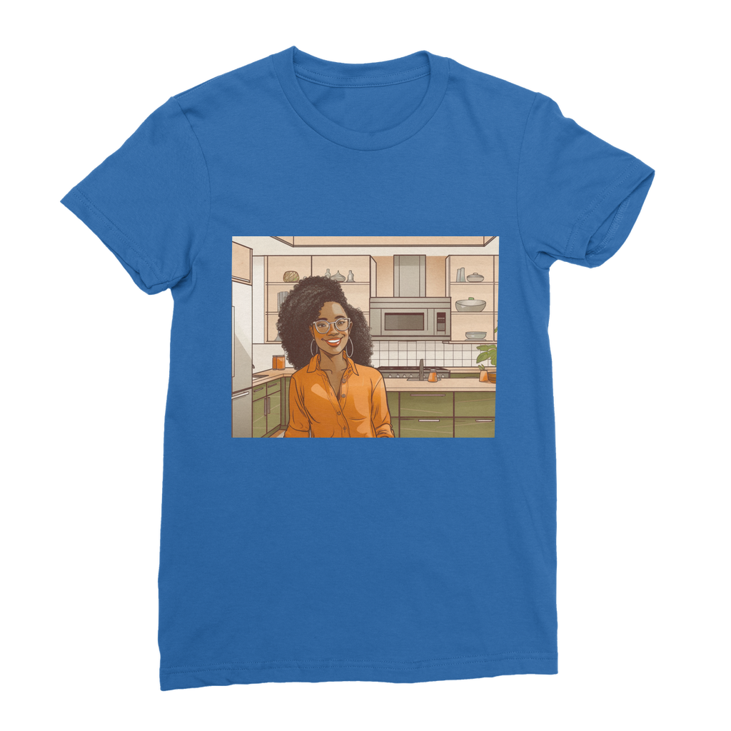 | Rose Melanin Magic | Premium Jersey Women's T-Shirt