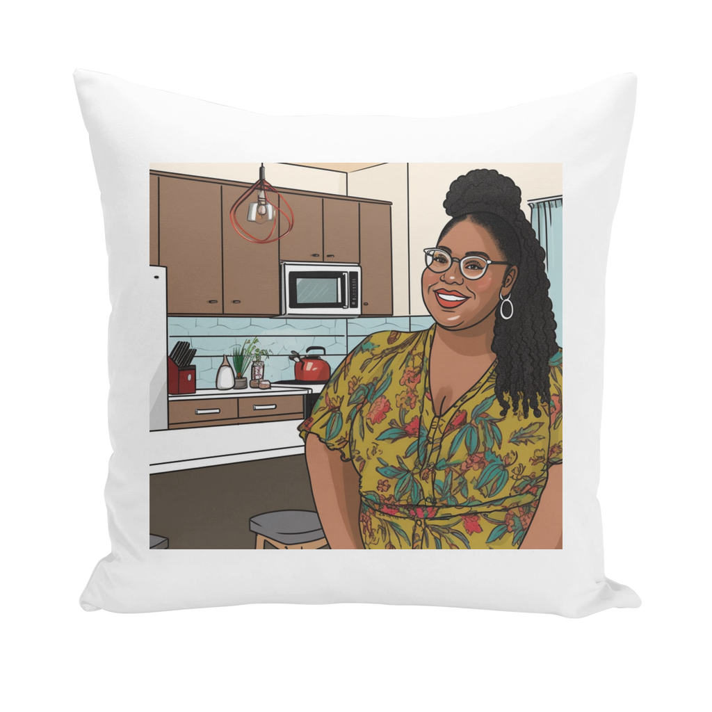 | Everyday Black Girl Magic Collection | Janelle Melanin Magic | Throw Pillows