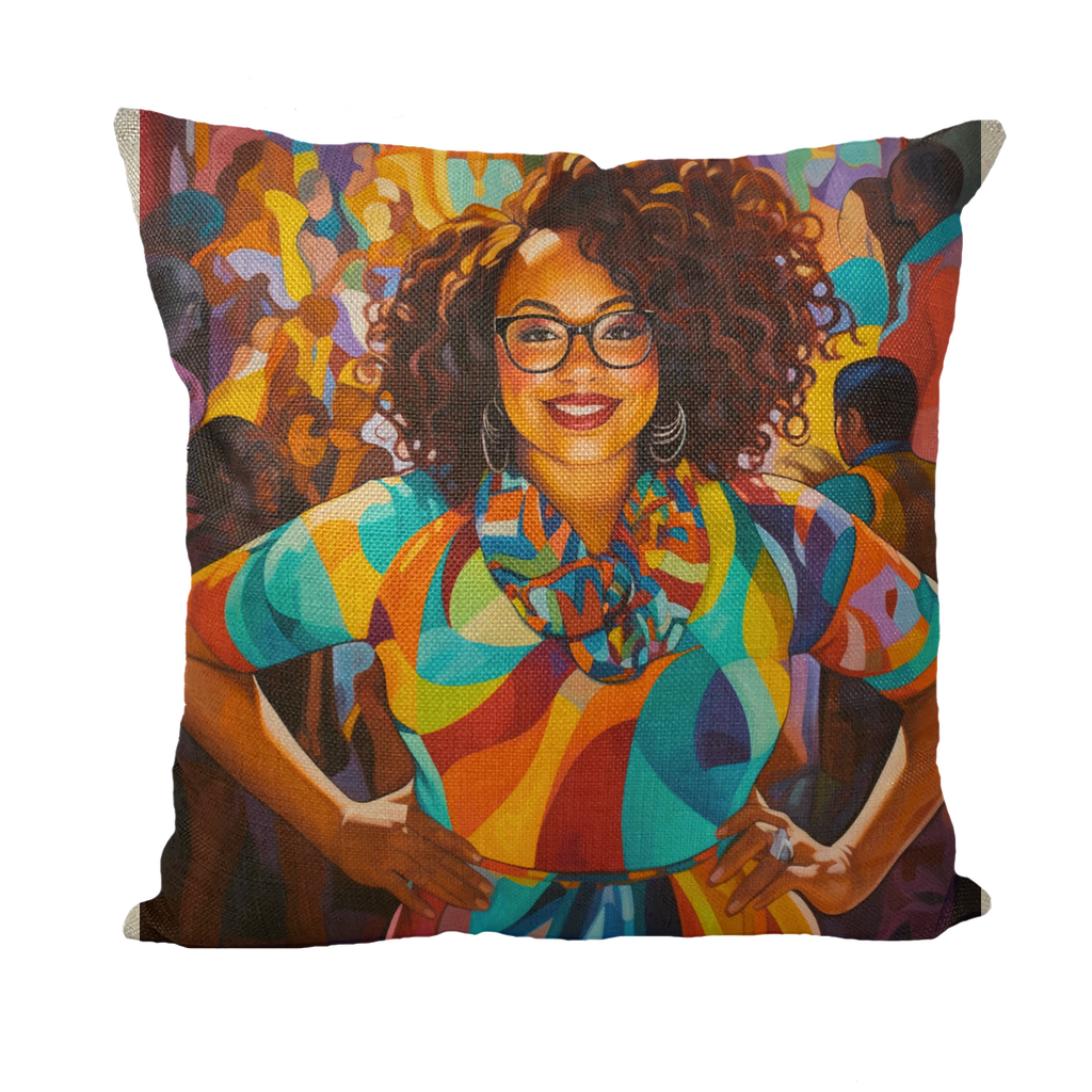Black In Tech Collection | Jamela | Throw Pillows