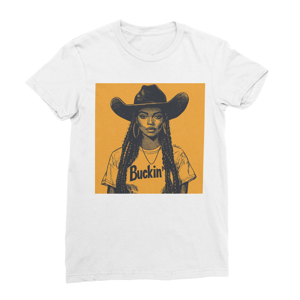 Bey Collection |  Buckin' Premium Jersey Women's T-Shirt