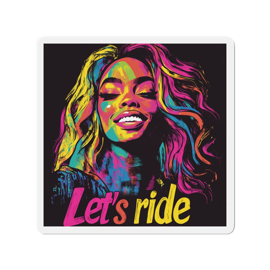Bey Collection : Let's Ride | Die-Cut Magnets