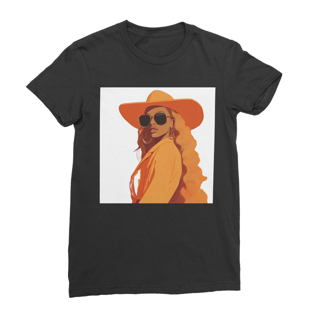Bey Collection| Orange Diva | #cowboycarter Premium Jersey Women's T-Shirt