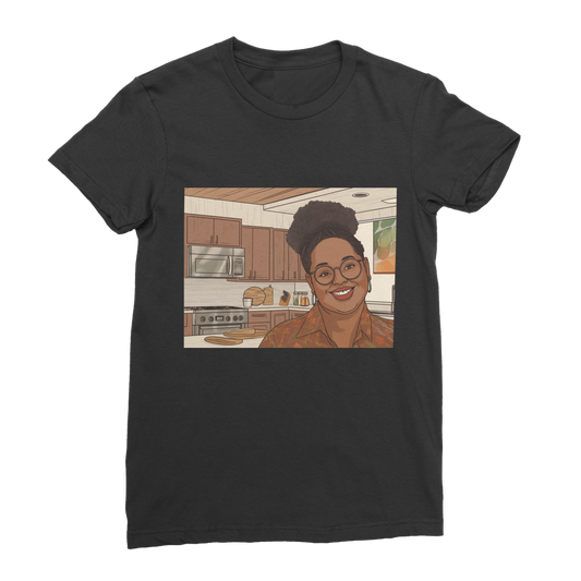 | sheri Melanin Magic| Premium Jersey Women's T-Shirt