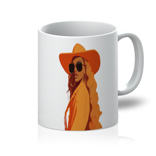 Bey Collection| Orange Diva | #cowboycarter 11oz Mug