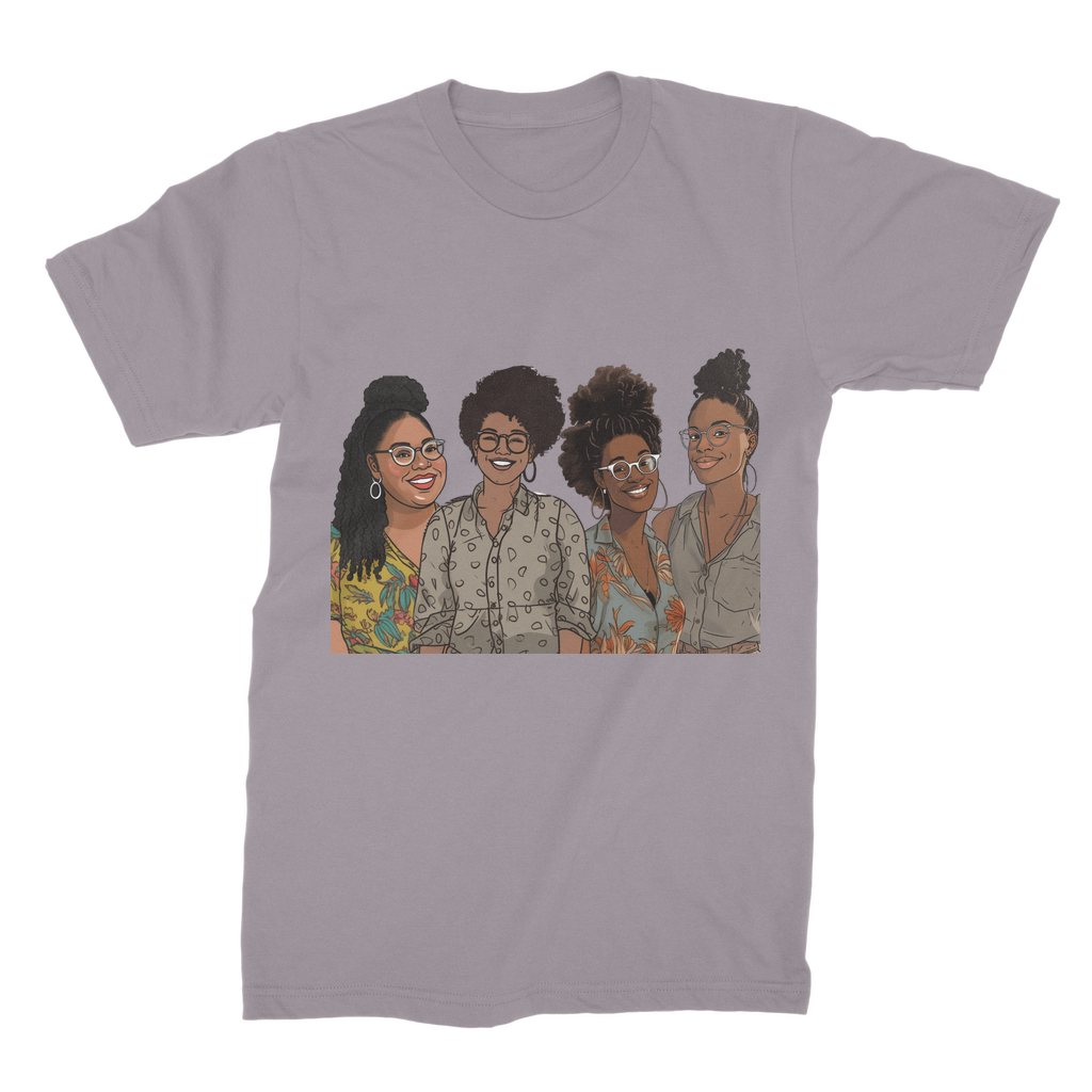 | Women's Collective | Quad Sis| Melanin Magic | Premium Jersey Adult T-Shirt