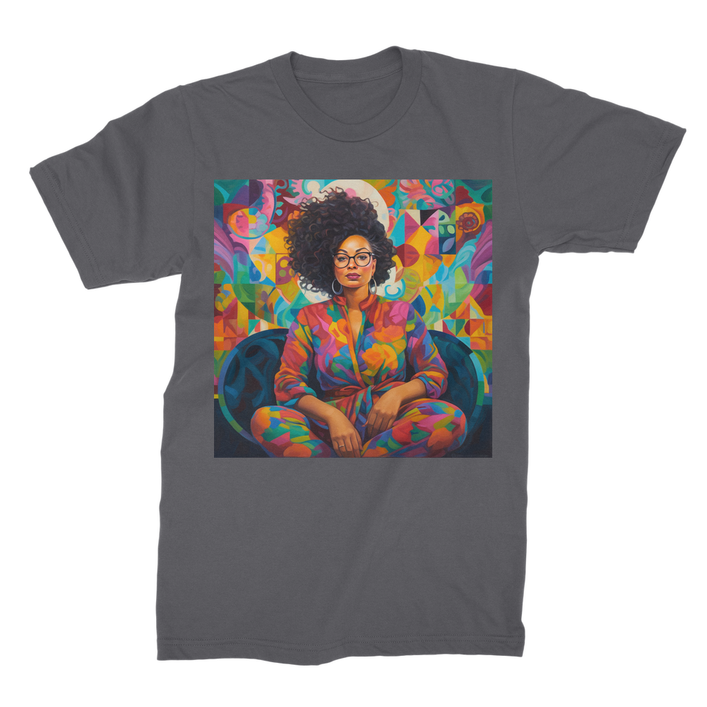 Black In Tech Collection | Kaisha | Premium Jersey Adult T-Shirt