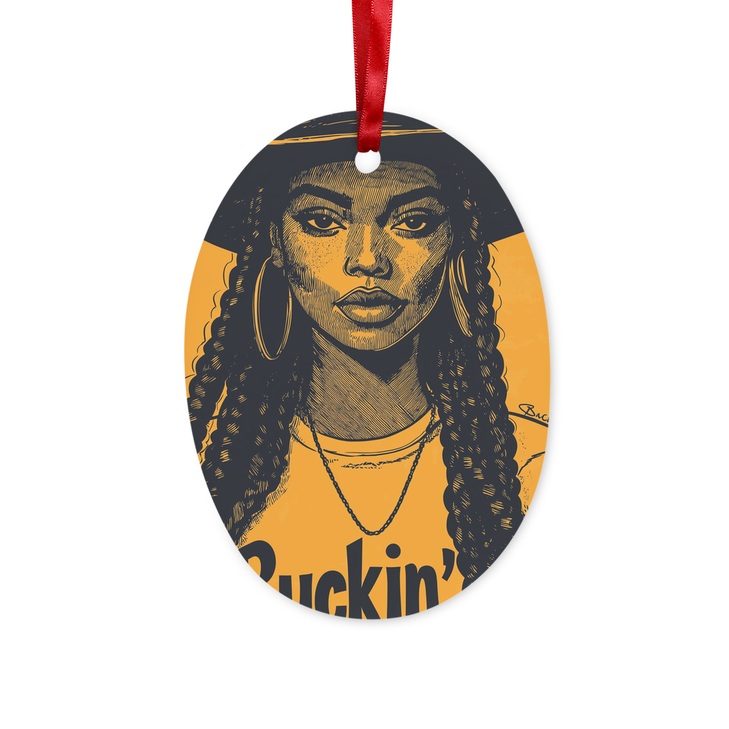 Bey Collection |  Buckin' Ceramic Hanging Ornament