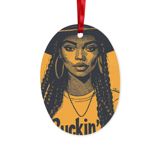 Bey Collection |  Buckin' Ceramic Hanging Ornament