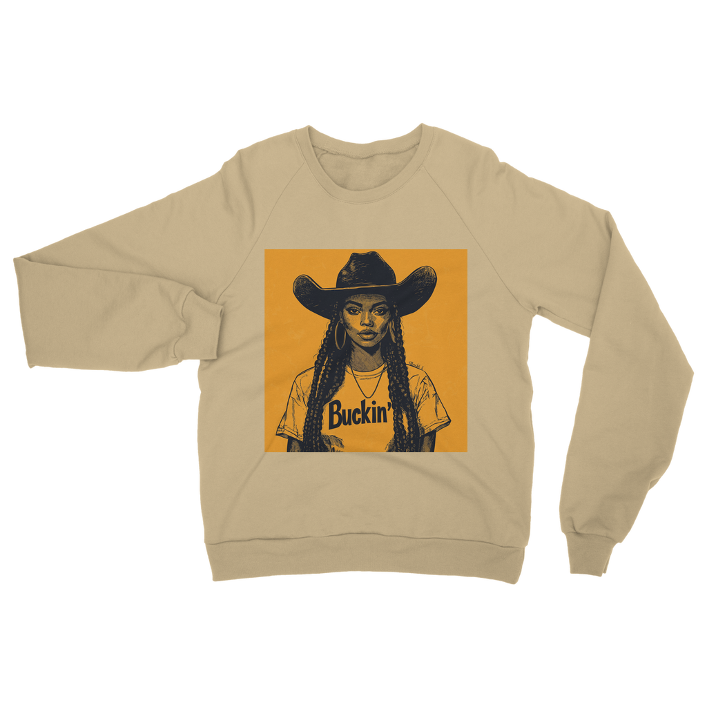 Bey Collection |  Buckin' Classic Adult Sweatshirt