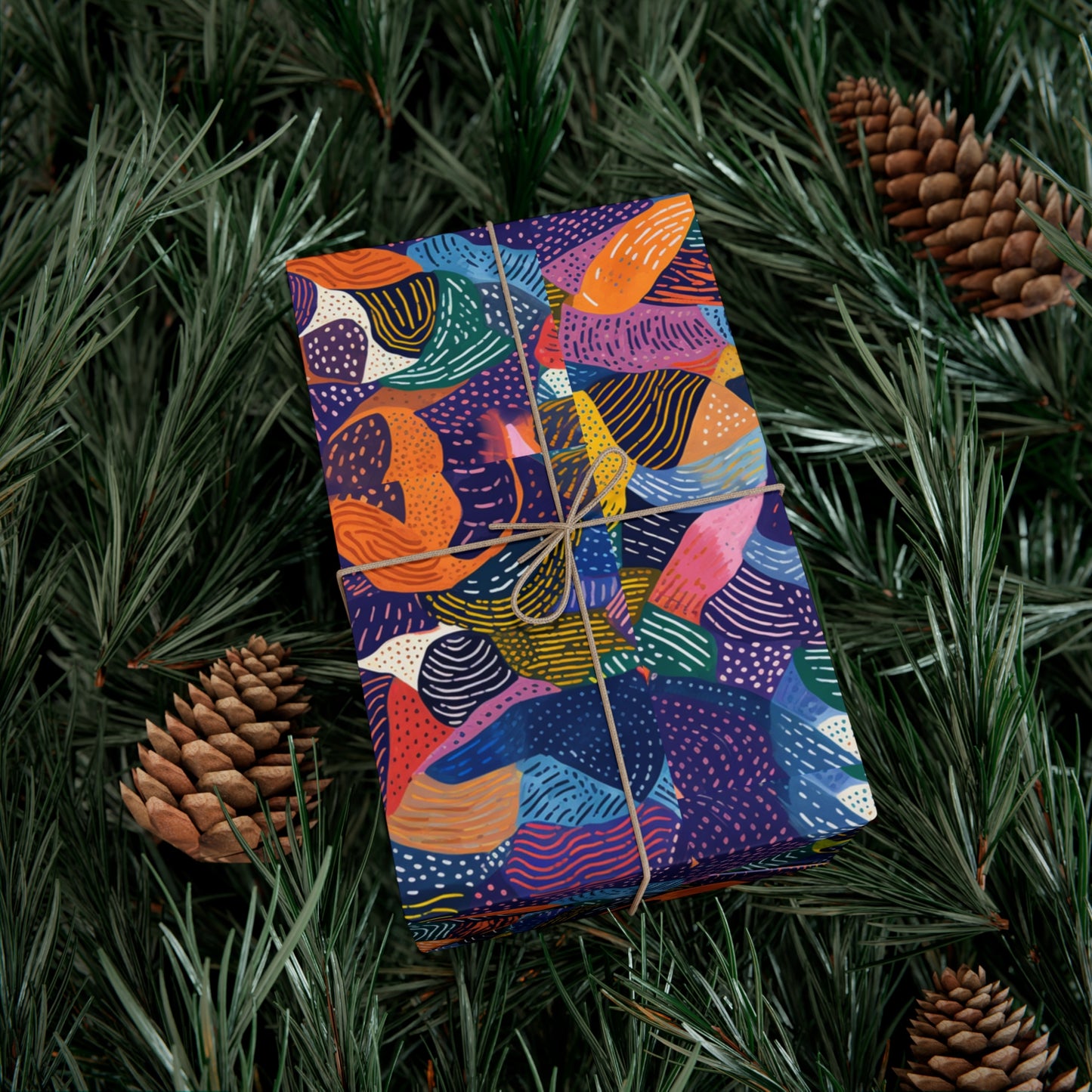 Kiki | Gift Wrap Papers | African Wax Print |