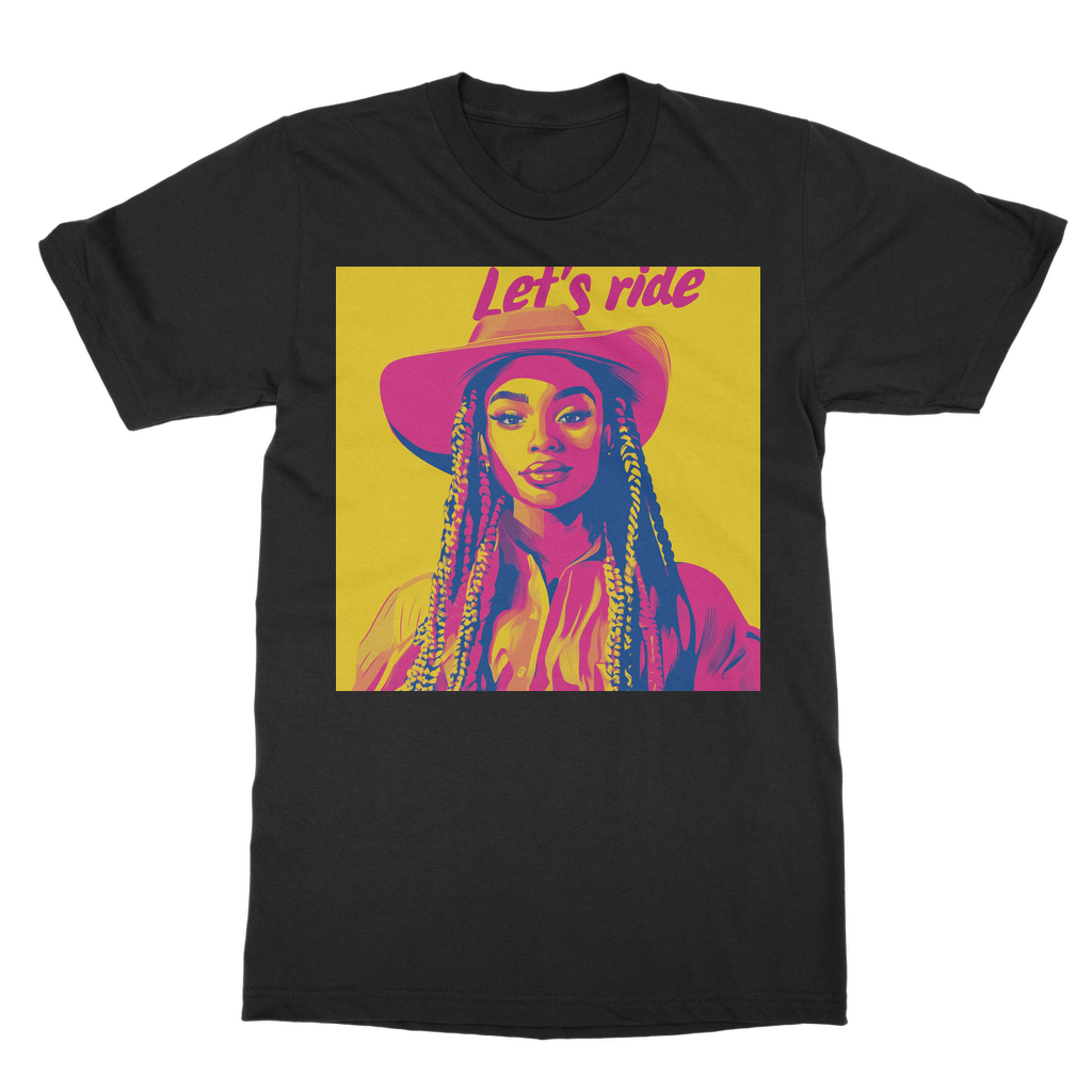 Bey Collection| Winnie Orange : Let's Ride T-Shirt Dress