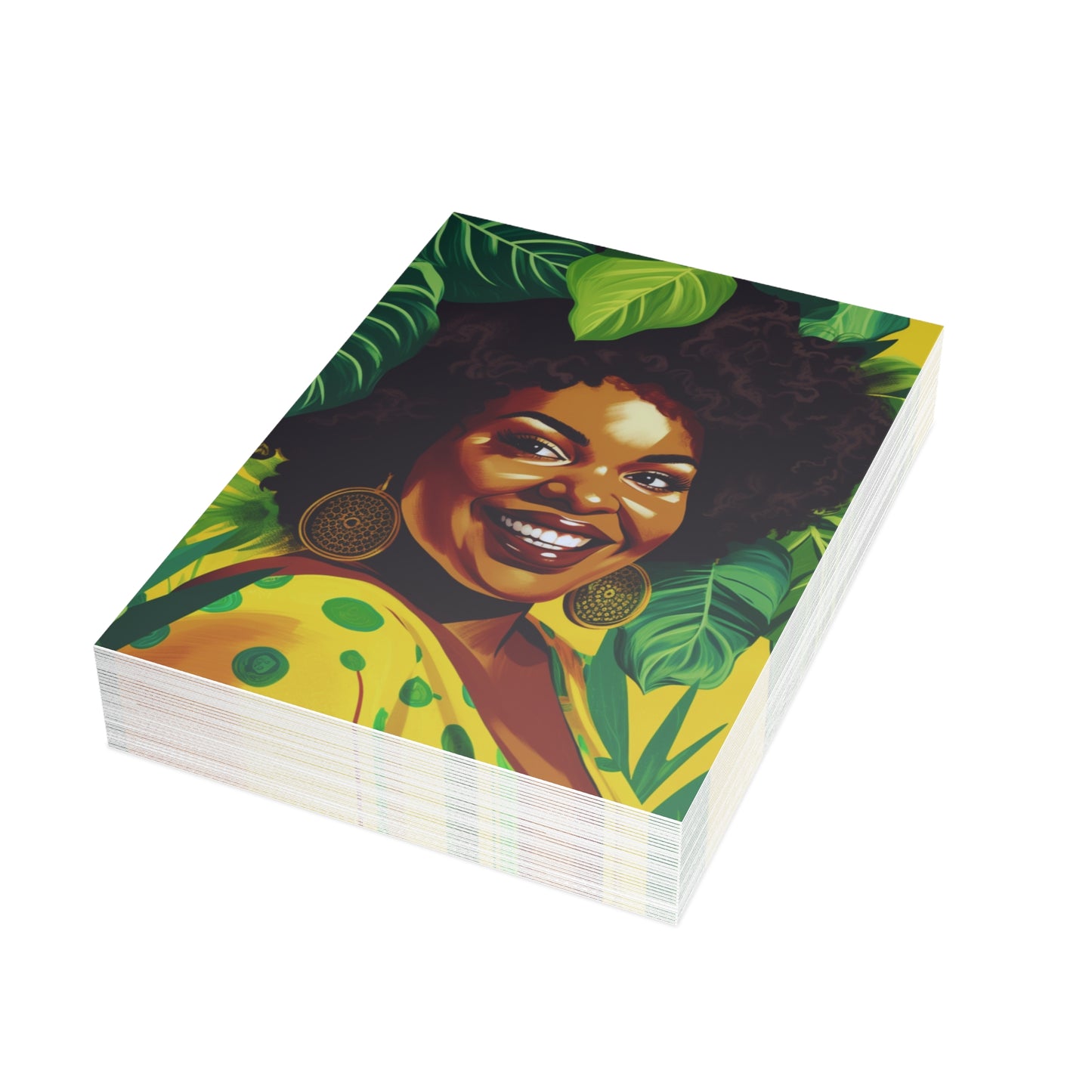 Lemon and Leaves: Lemon Zest | Monica Postcard Bundles (envelopes included) |