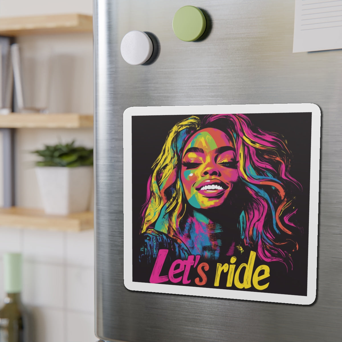 Bey Collection : Let's Ride | Die-Cut Magnets