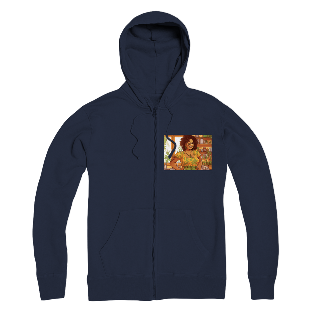 | Lexie Melanin Magic Premium Adult Zip Hoodie