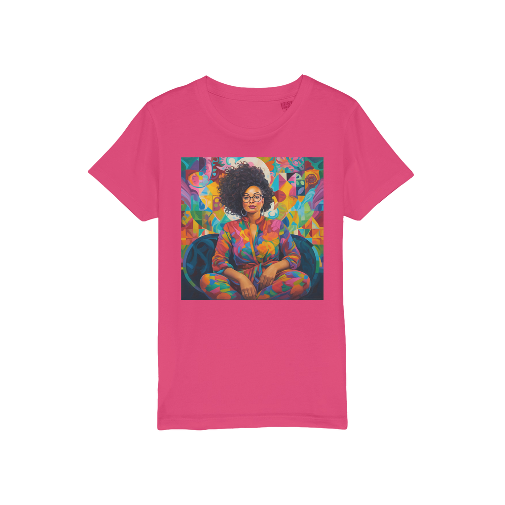 Black In Tech Collection | Kaisha | Organic Jersey Kids T-Shirt