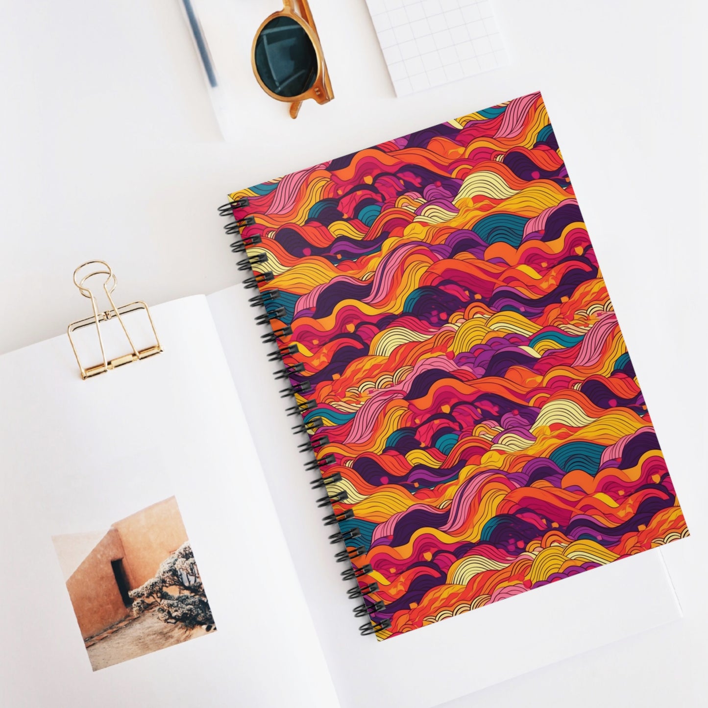Tribal Tropics| Spiral Notebook - Ruled Line