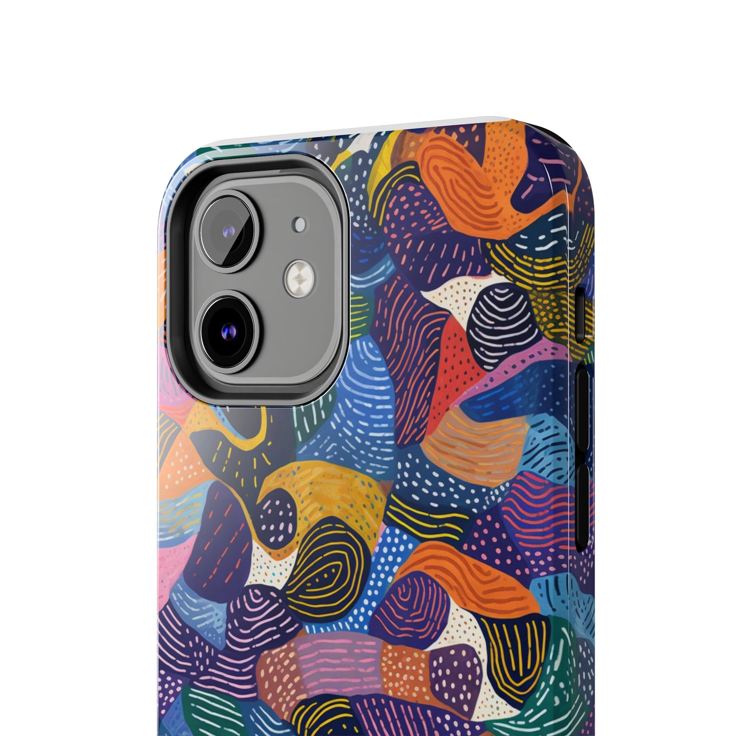 Stylish Kiki Collections iPhone Case | African Wax Print | Tough Phone Case | Shock Dispersion | Protective Cover|