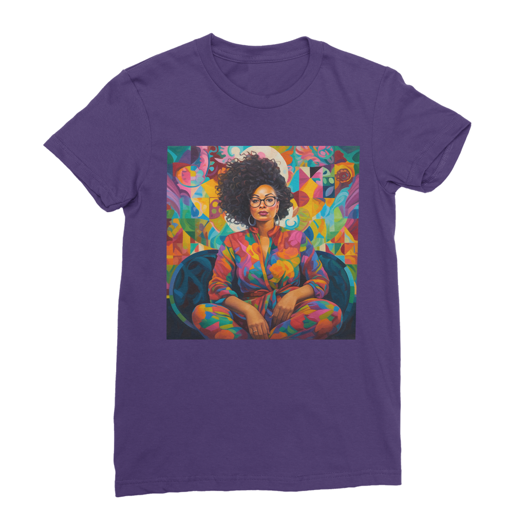 Black In Tech Collection | Kaisha | Premium Jersey Women's T-Shirt