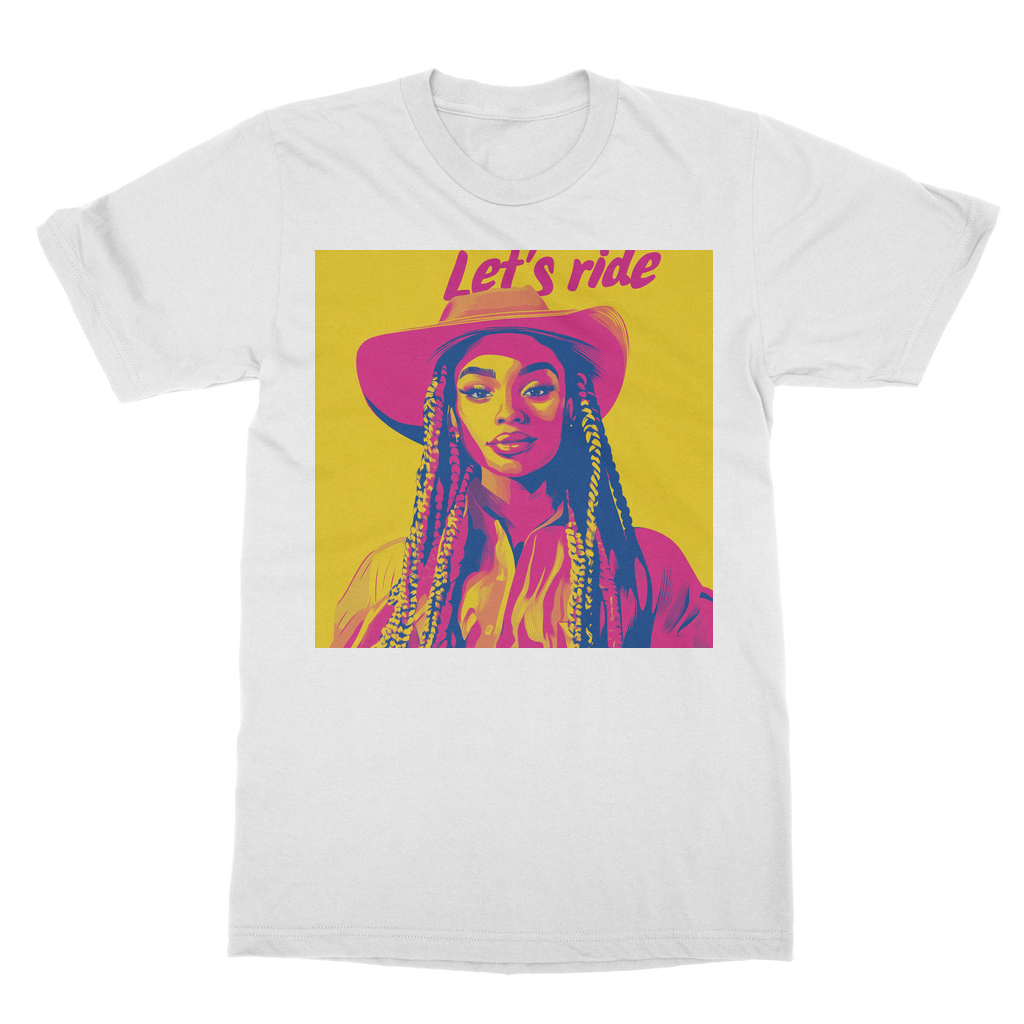 Bey Collection| Winnie Orange : Let's Ride T-Shirt Dress