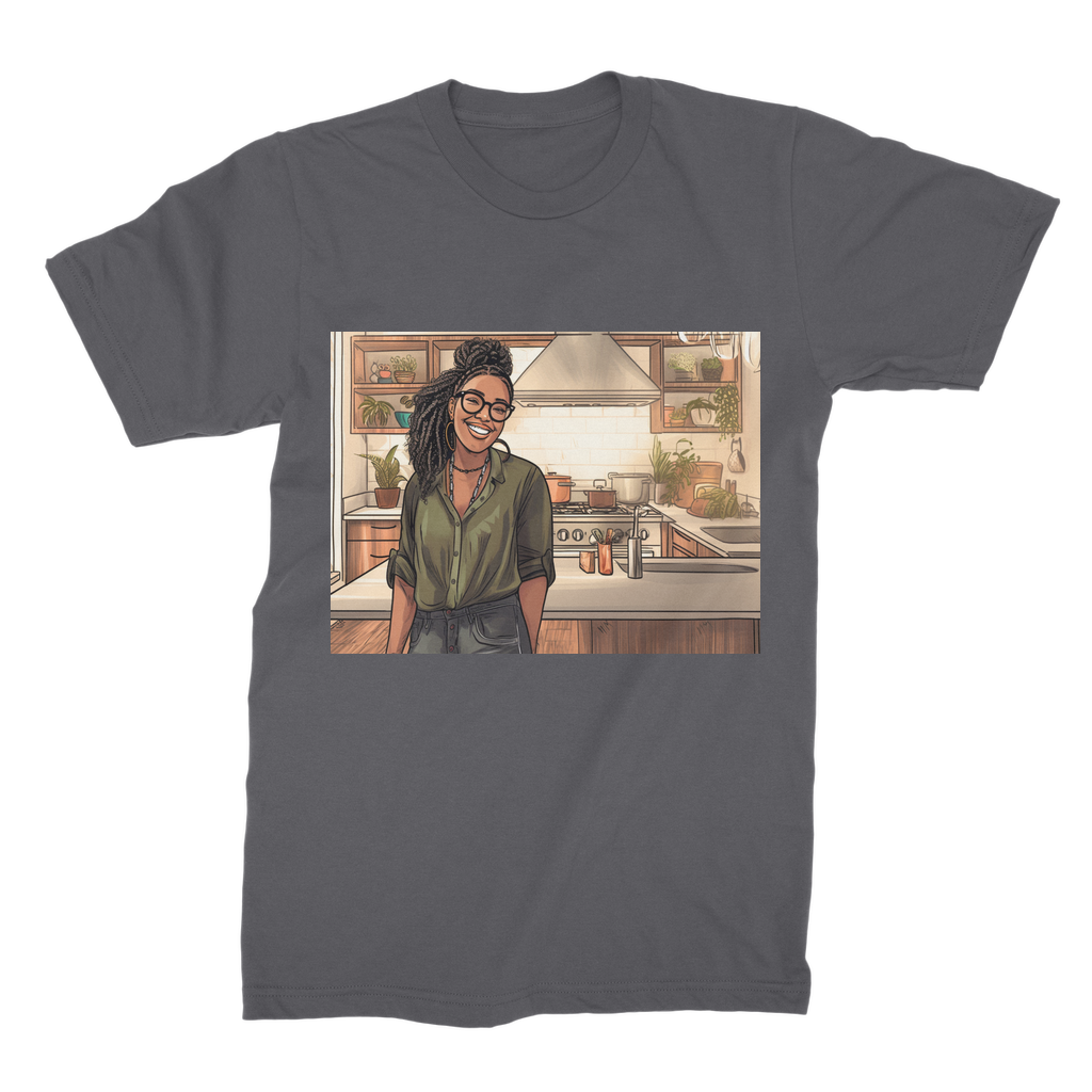 | Janell Melanin Magic | Premium Jersey Adult T-Shirt