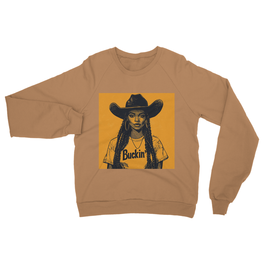 Bey Collection |  Buckin' Classic Adult Sweatshirt